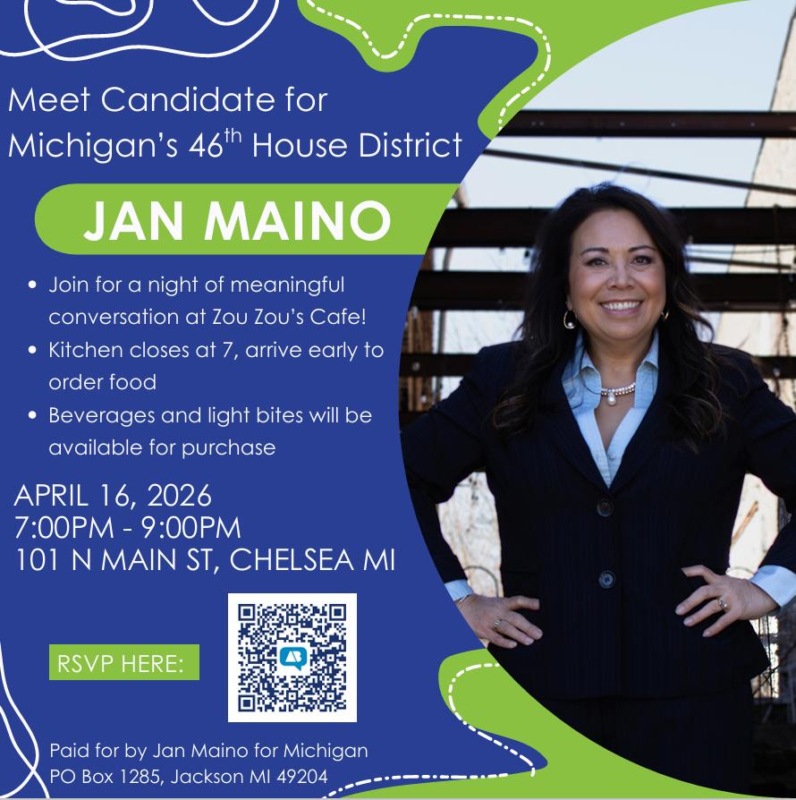 Meet Jan Maino, Democratic candidate for 46th District on 4/16
